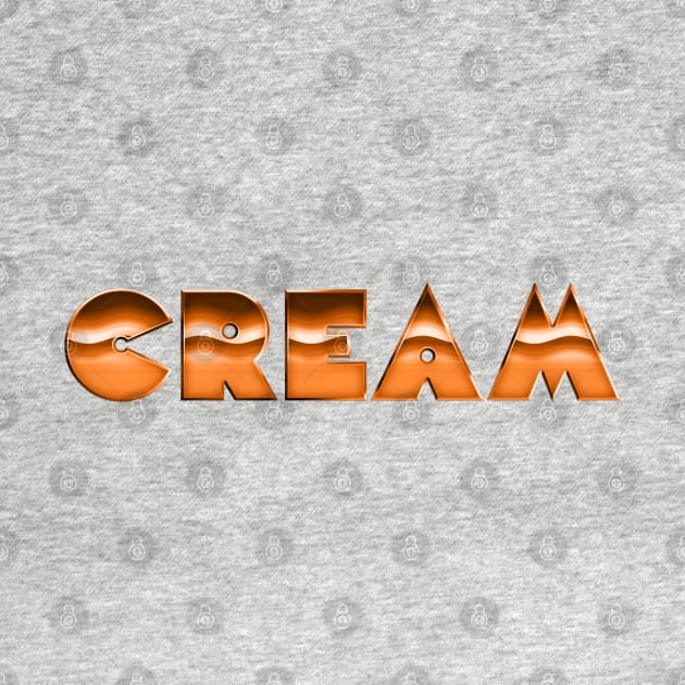 CREAM // Retro 60s Rock Fan Design by DankFutura